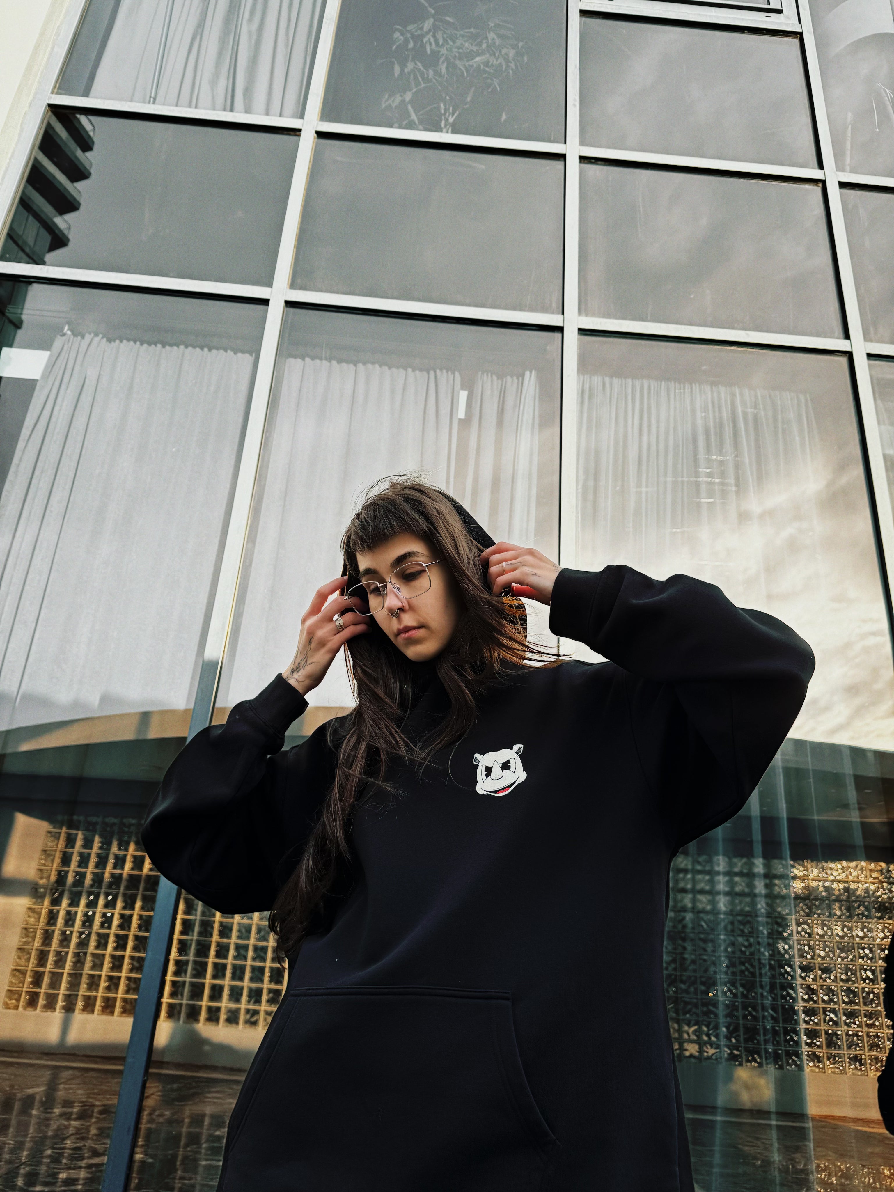 Cold Donk Block Oversized Hoodie